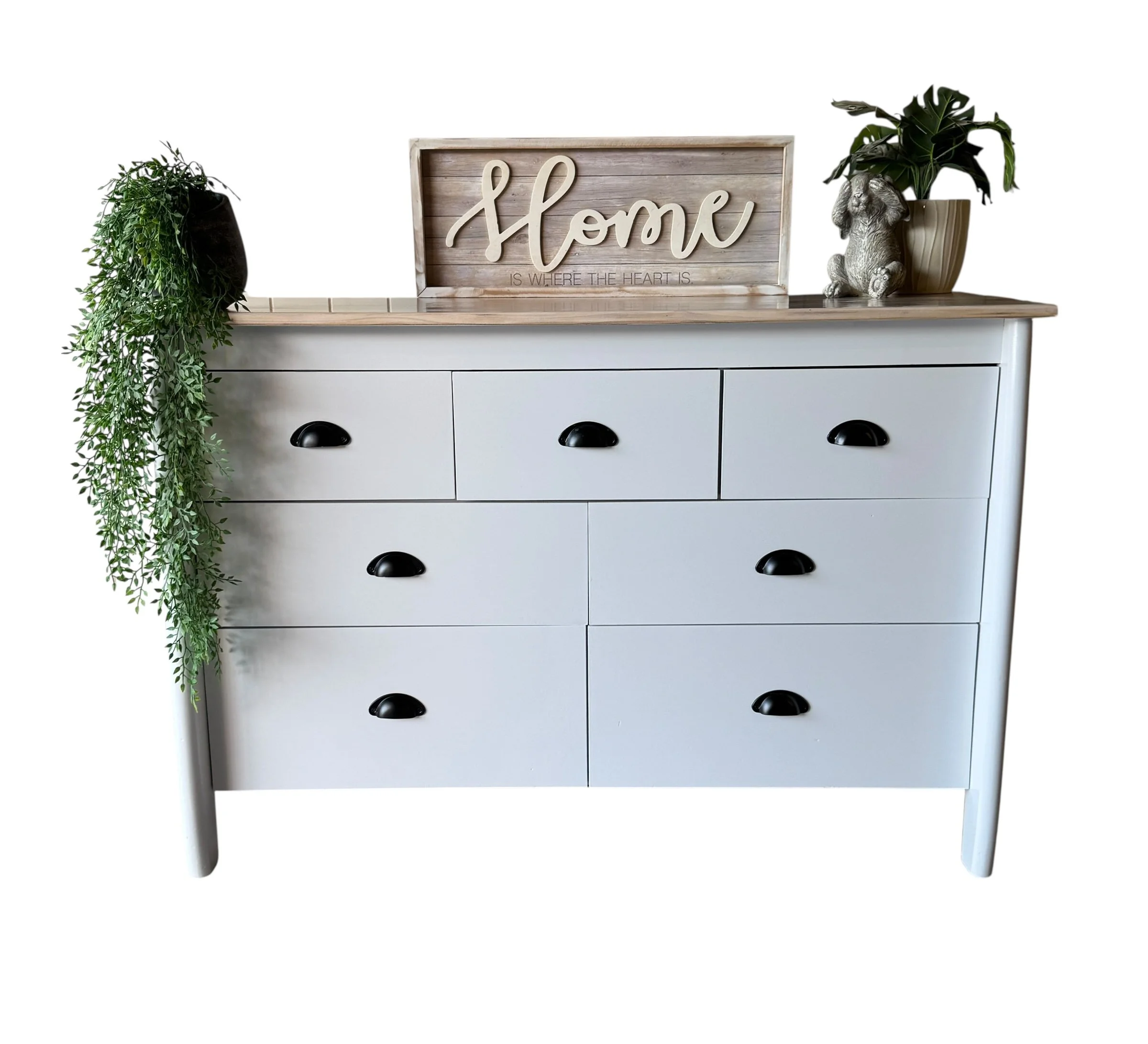 Solid wood lowboy drawers