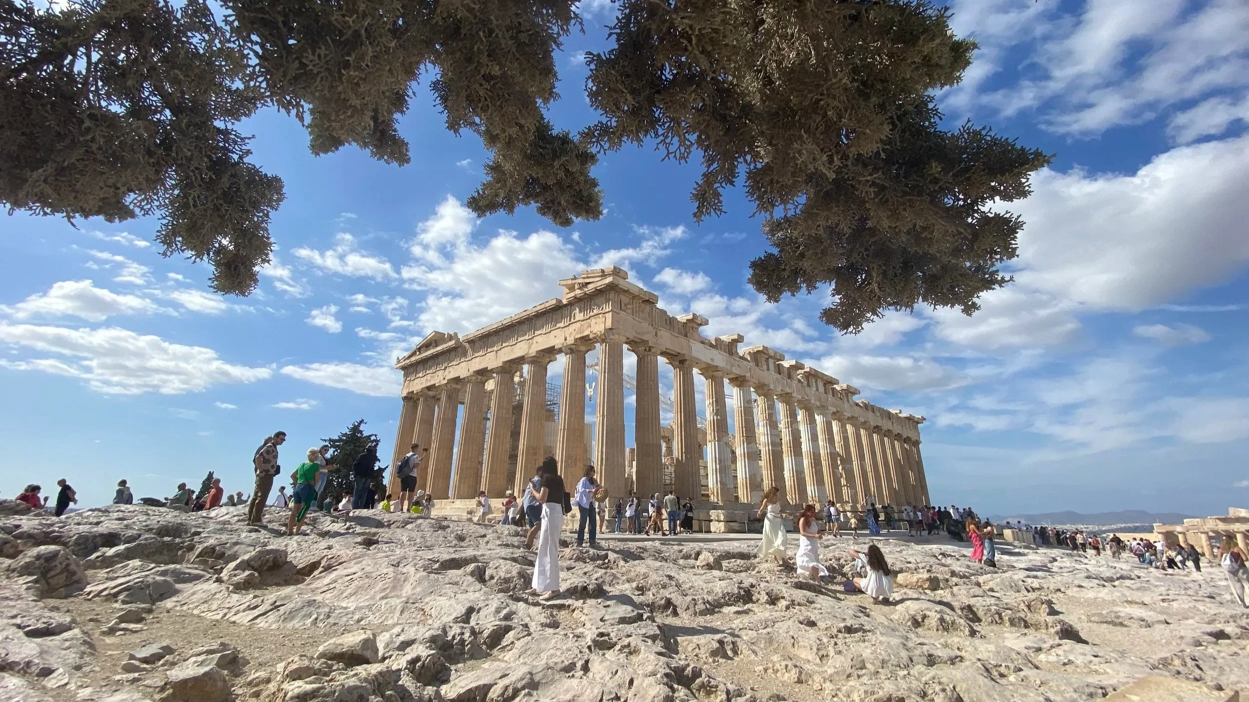 Acropolis of Athens view