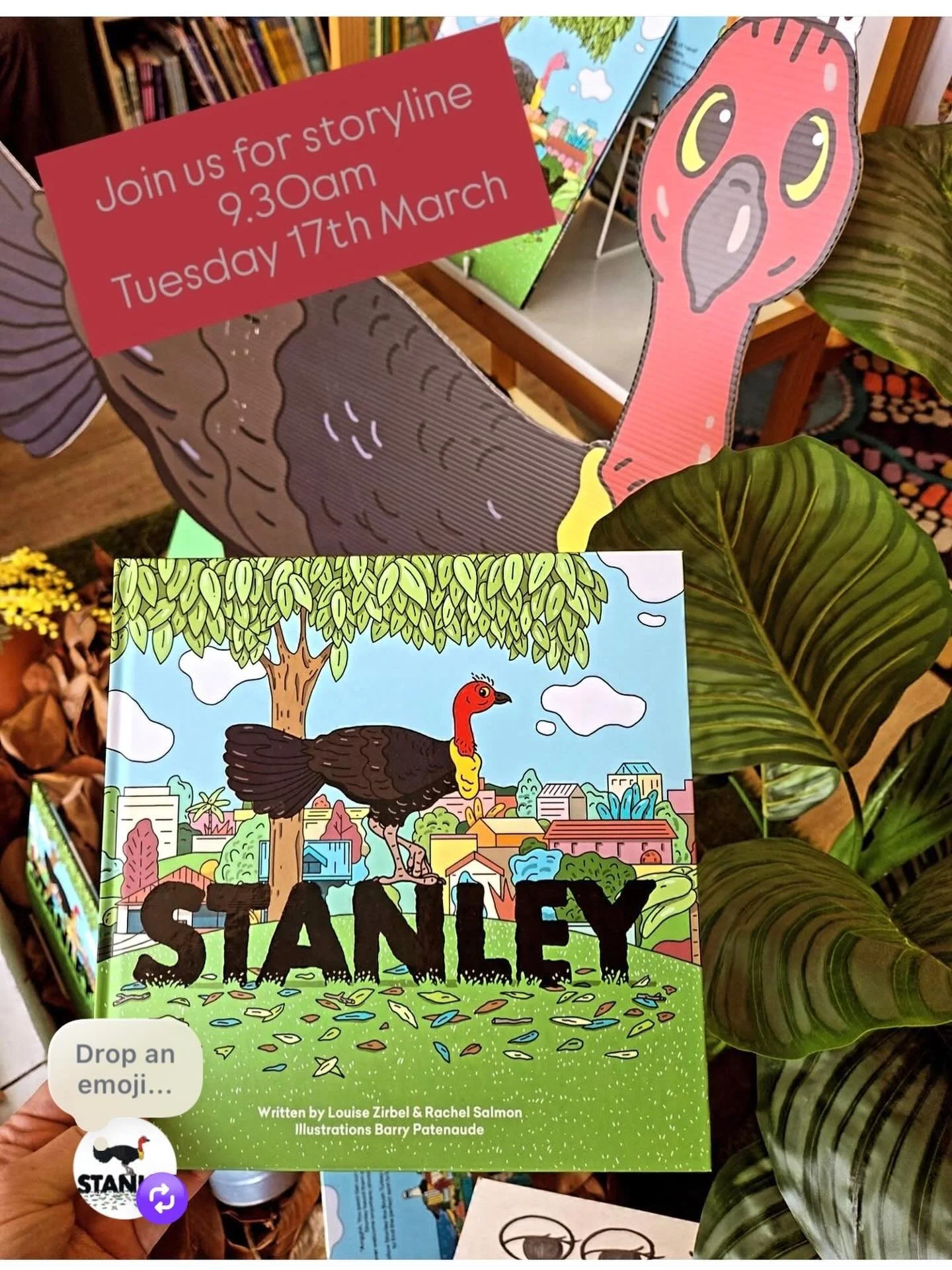 Story time @quickbrownfoxbookshop tomorrow!