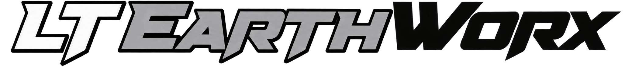 Logo with stylized text reading 'L In Earth' in black, white, and gray colors.