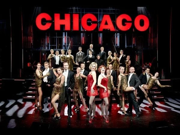 Plakat for musikalen Chicago