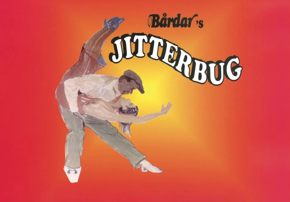 Plakat for Bårdar's jitterbug