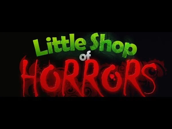 Plakat for musikalen Little Shop of Horrors