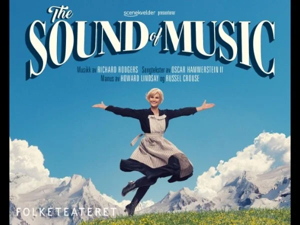 Plakat for musikalen The Sound of Music