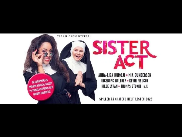Plakat for musikalen Sister Act