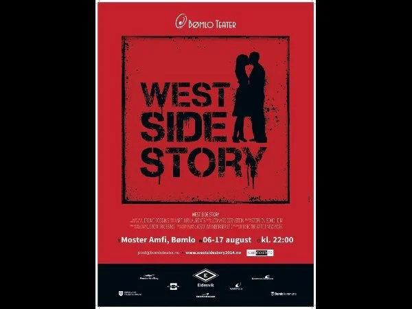 Plakat for musikalen West Side Story