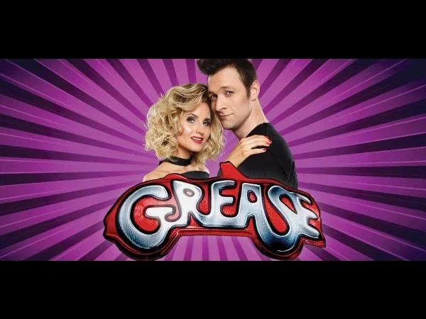 Plakat for musikalen Grease