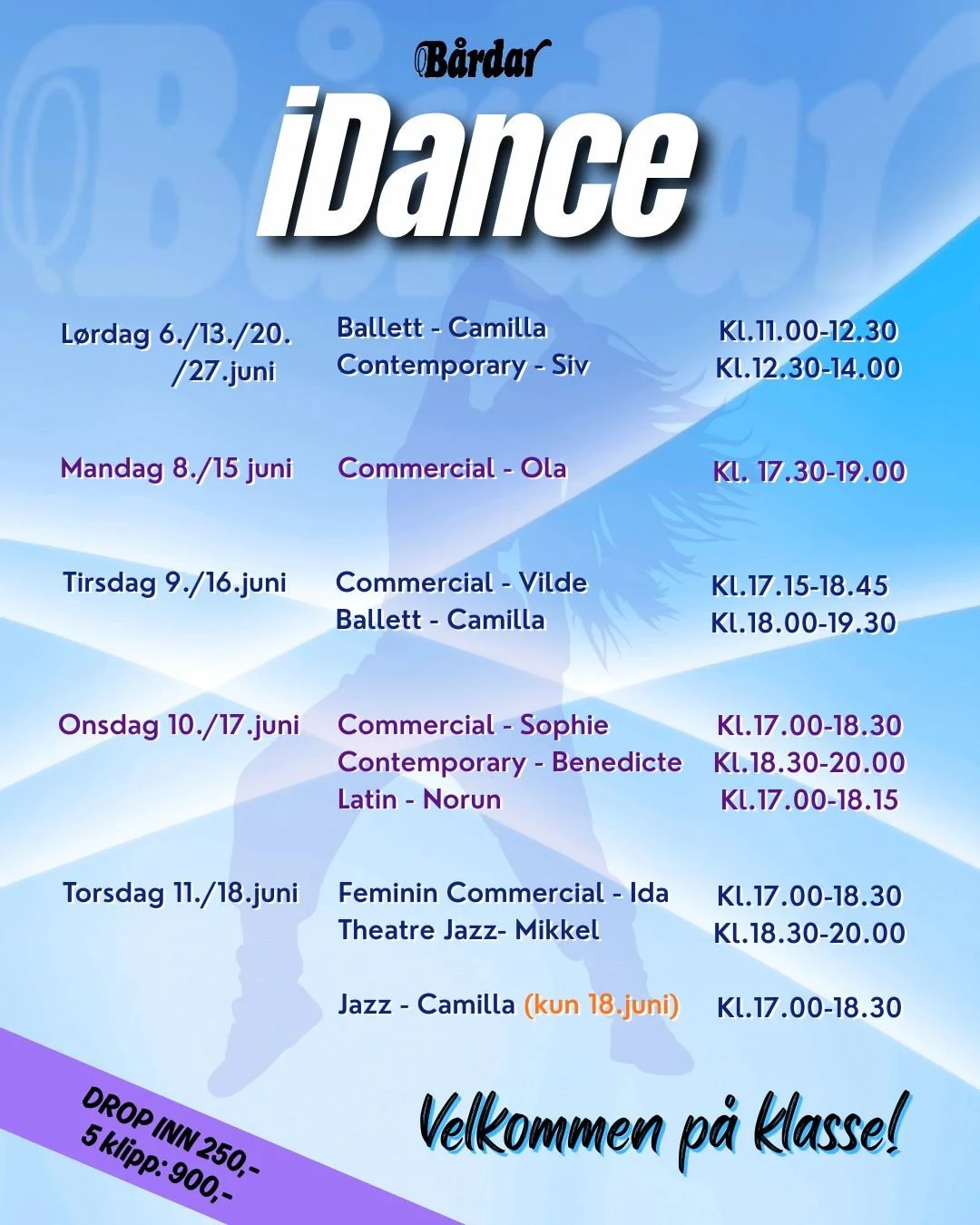 Plakat for iDance 2026