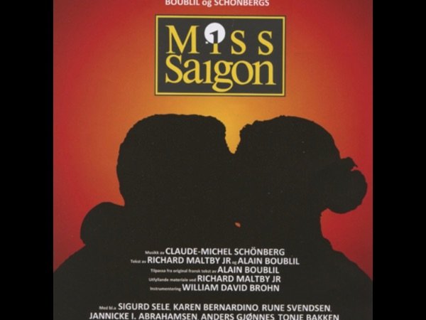 Plakat for musikalen Miss Saigon