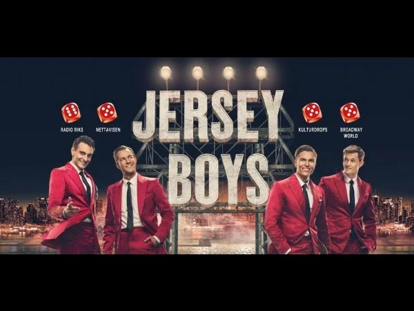 Plakat for musikalen Jersey Boys