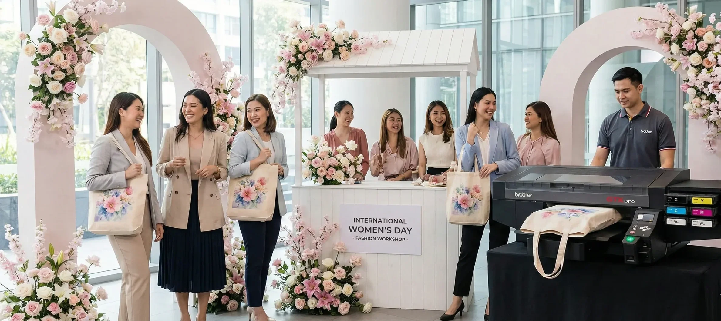 Đổi Gió 8/3 Cho Chị Em Văn Phòng: Thay Vì Tặng Hoa, Hãy Tổ Chức "Fashion Workshop" Tại Chỗ 🌷👜