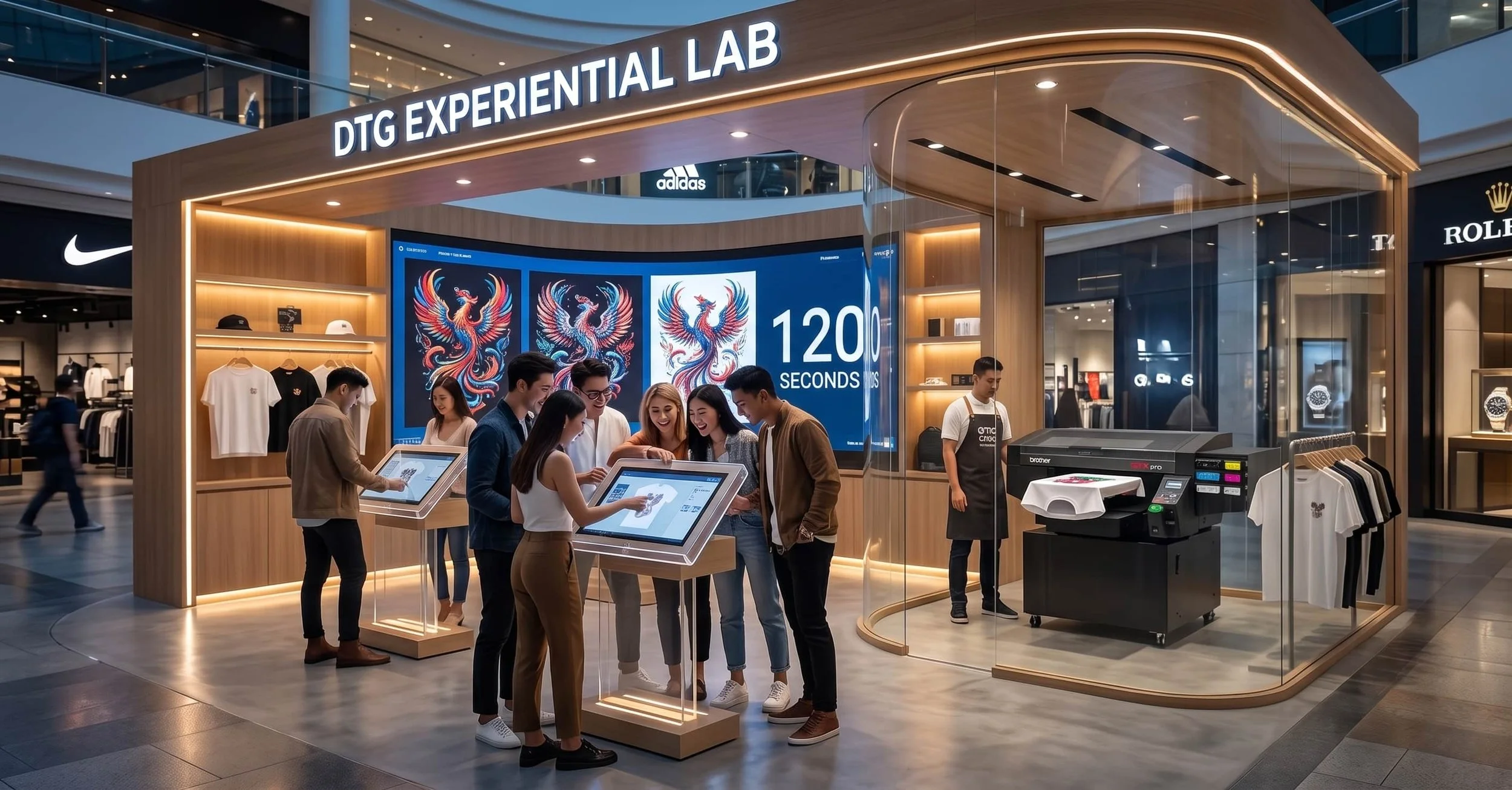 Đối Tác Experiential Pop-up Dài Hạn: Bí Quyết Níu Chân Khách Hàng Bằng Trải Nghiệm In Áo 💡