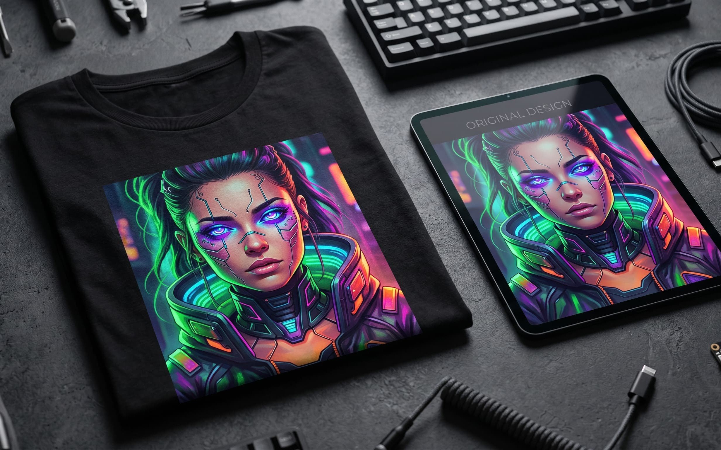 Trải nghiệm portrait to wearable art activation tại sự kiện
