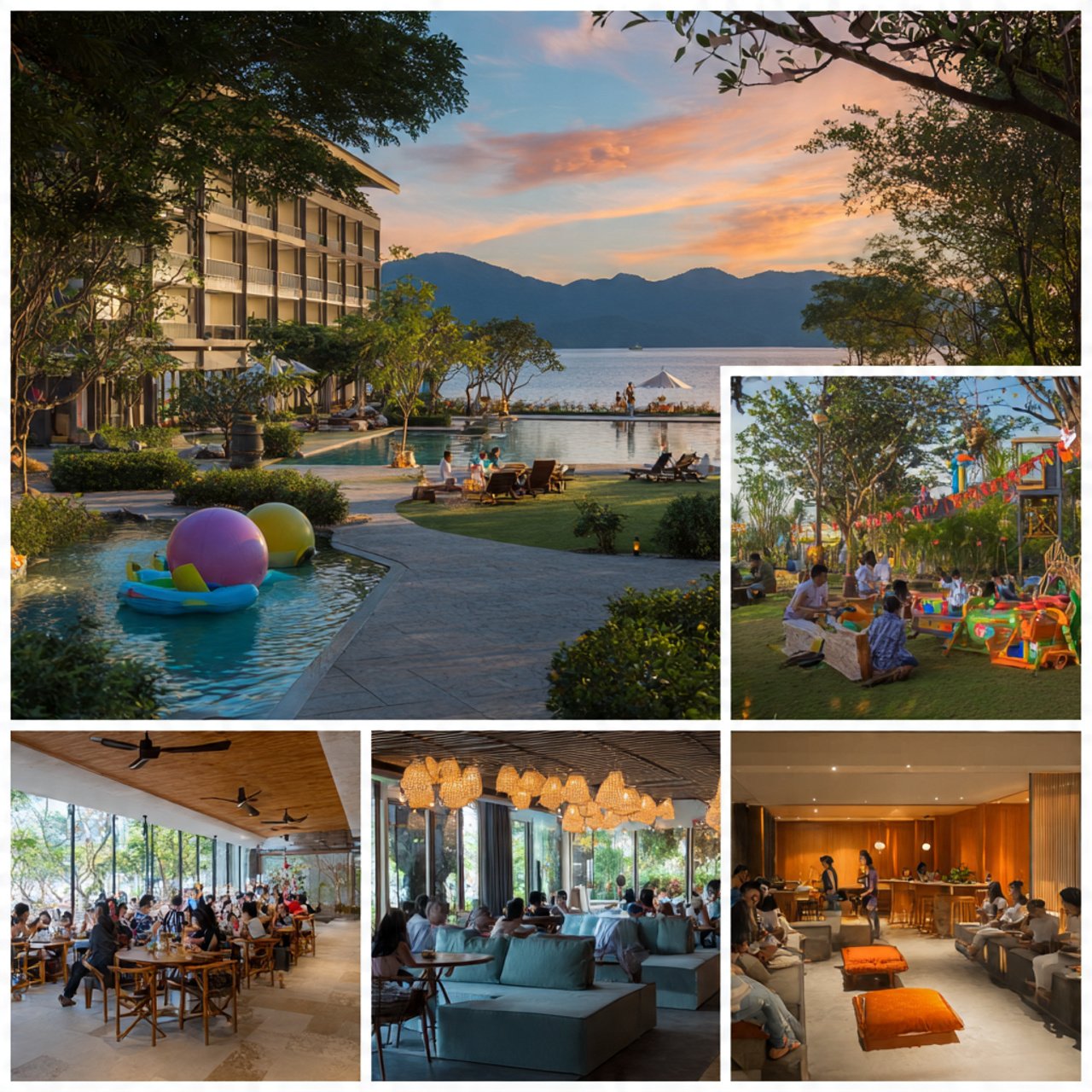 trải nghiệm tết tại khu du lịch