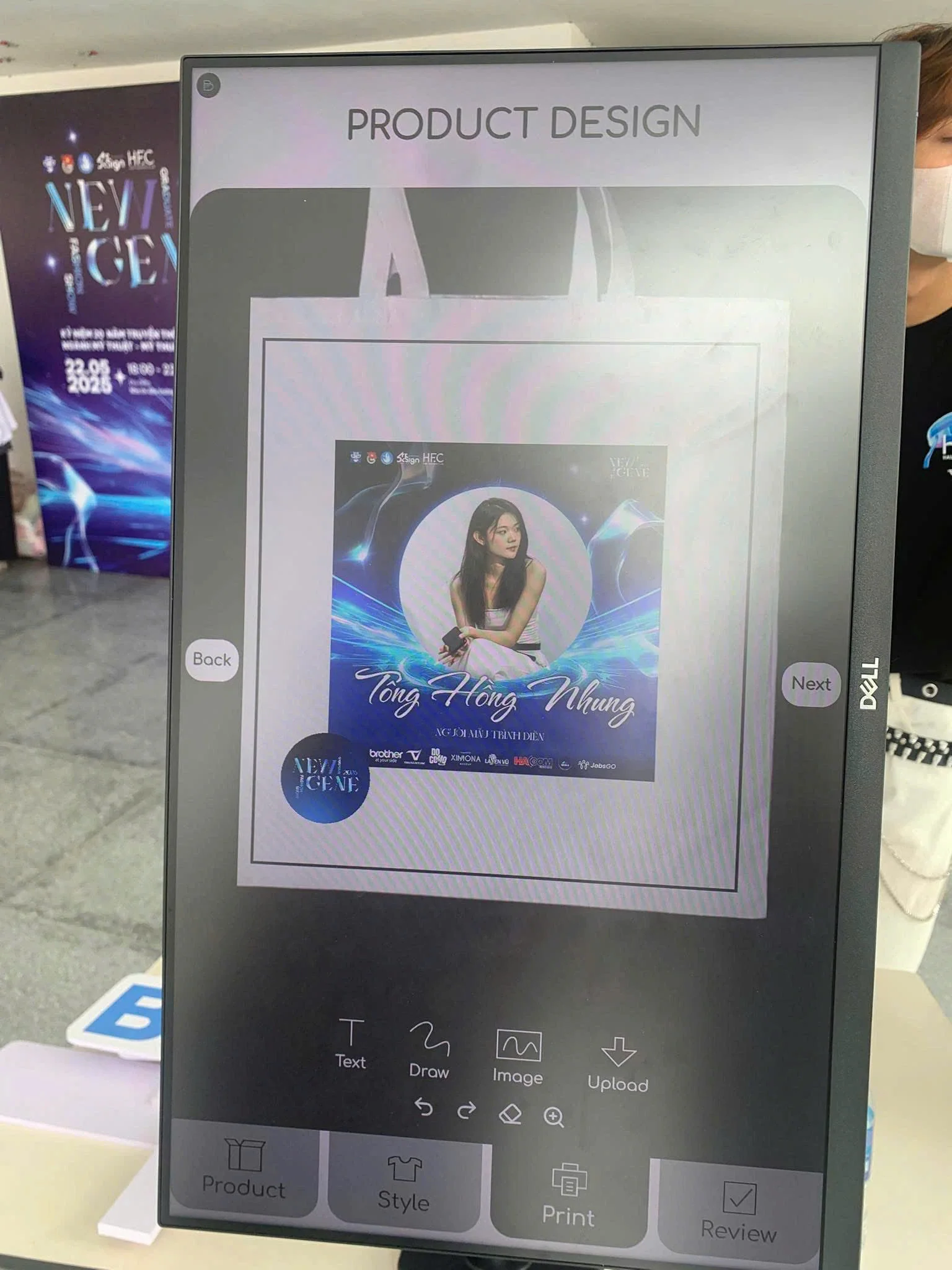 Phần mềm BLab in túi trực tiếp tại Đại Học Kiến Trúc Hà Nội bởi Bros United