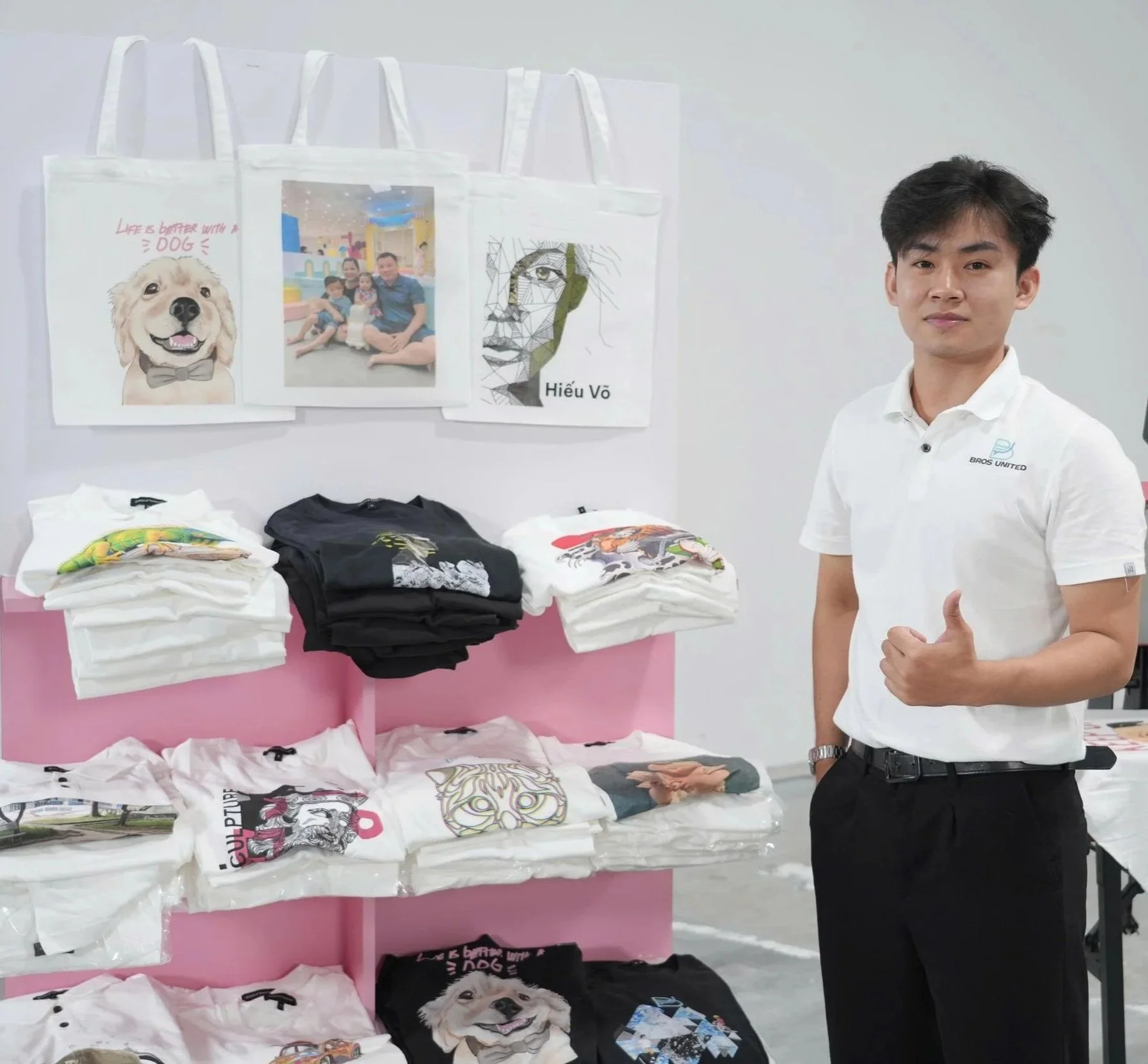 Phôi túi tote canvas mộc dày dặn chuẩn form đứng dáng chuyên dùng để in ấn quà tặng sự kiện B2B