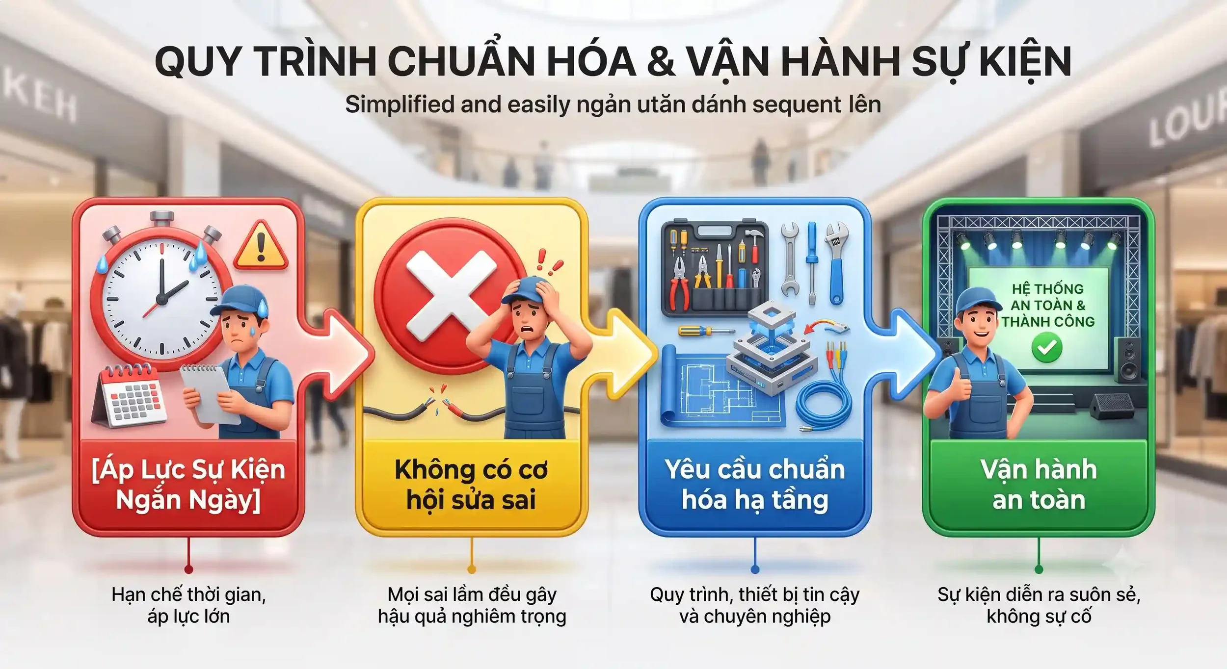 Quy trình chuẩn hóa và vận hành sự kiện in áo thun trực tiếp Bros United