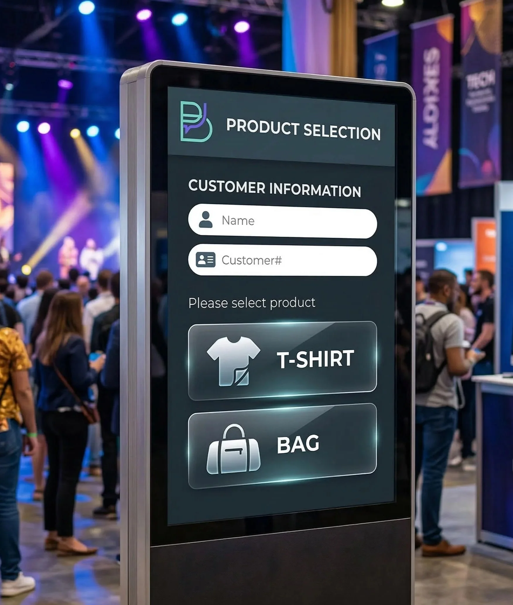 Giải pháp phần mềm BLab giúp khách hàng tự thiết kế và in áo thun trực tiếp tại sự kiện