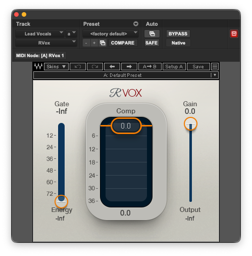 Waves R Vox Plugin