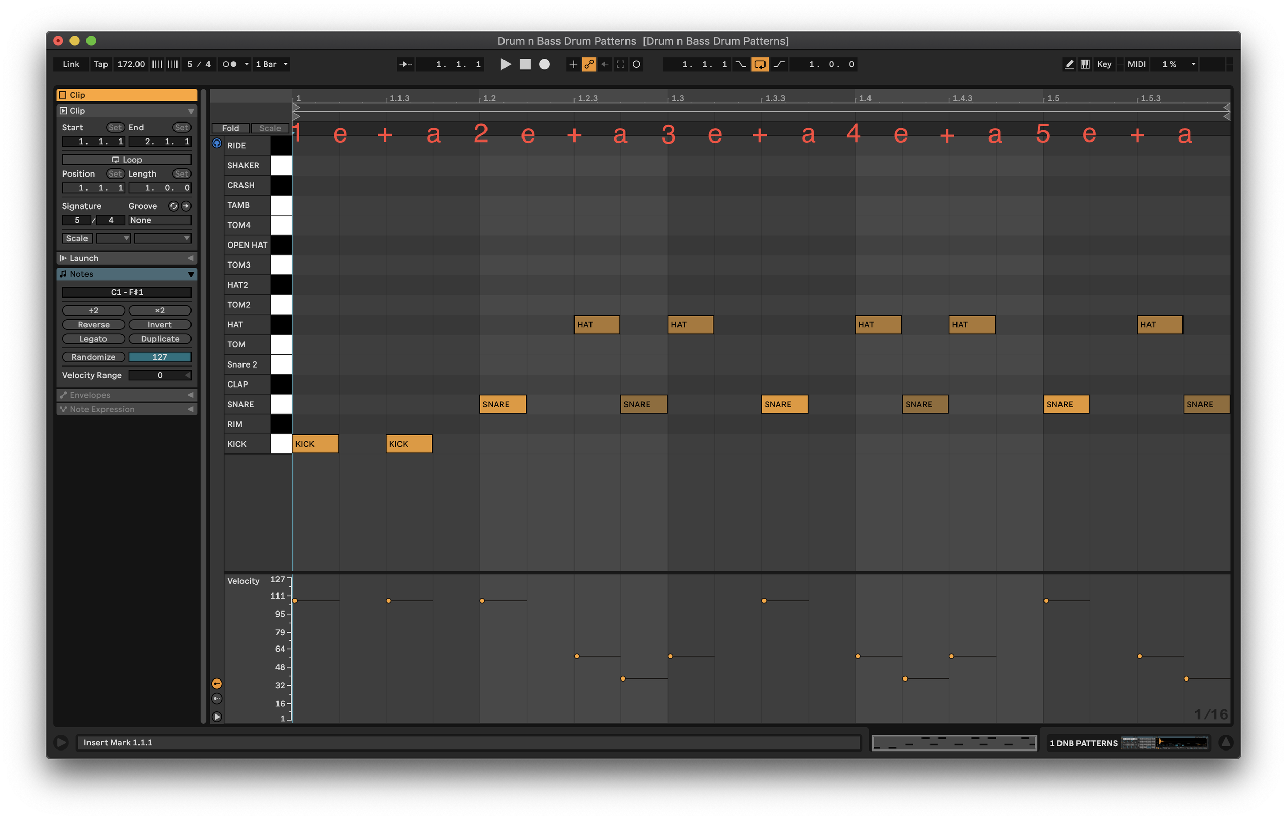 Moveable Pattern Bass Drum n Bass Drum Patterns — mattchapmanaudio.com