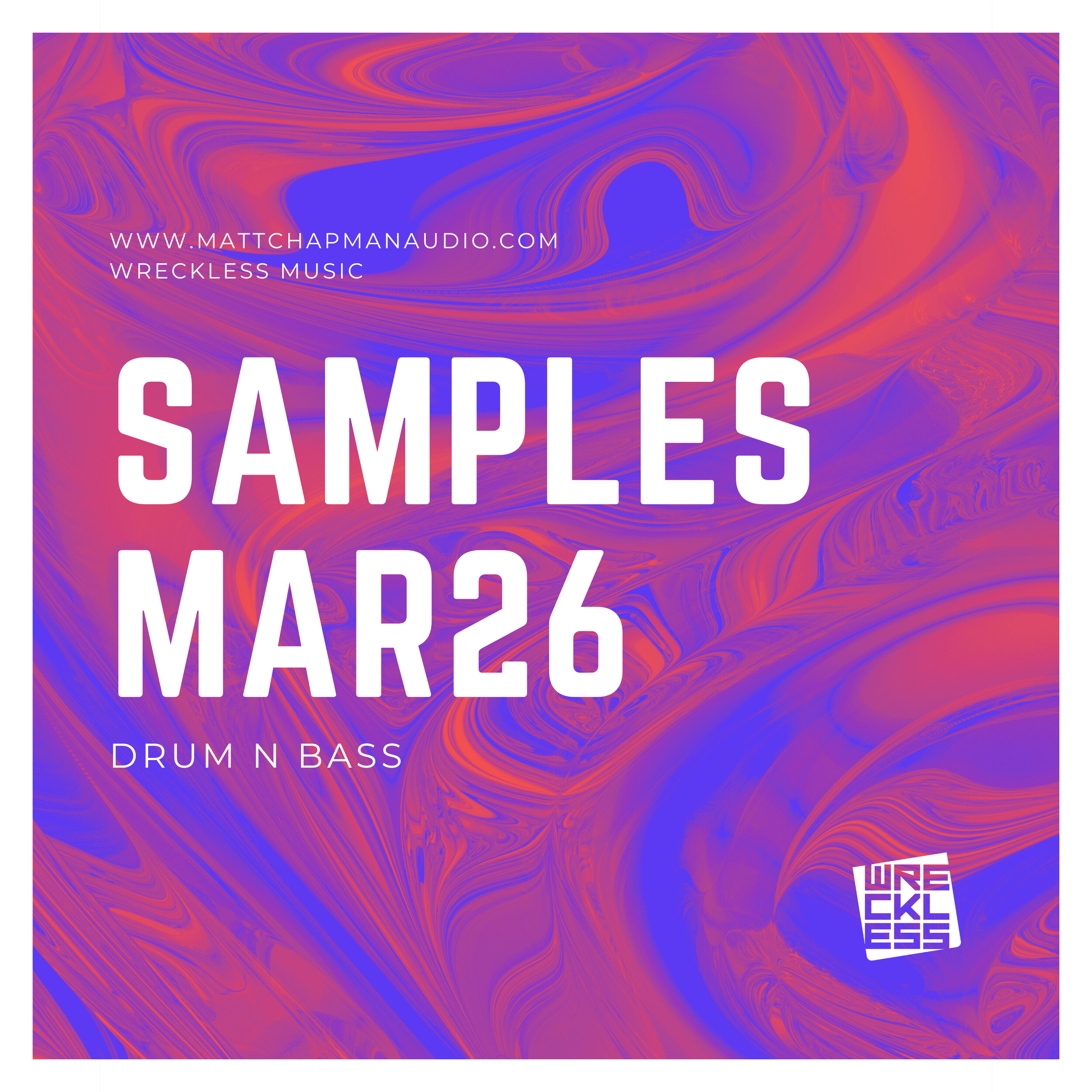 Wreckless Sample Pack March 2026 Artwork