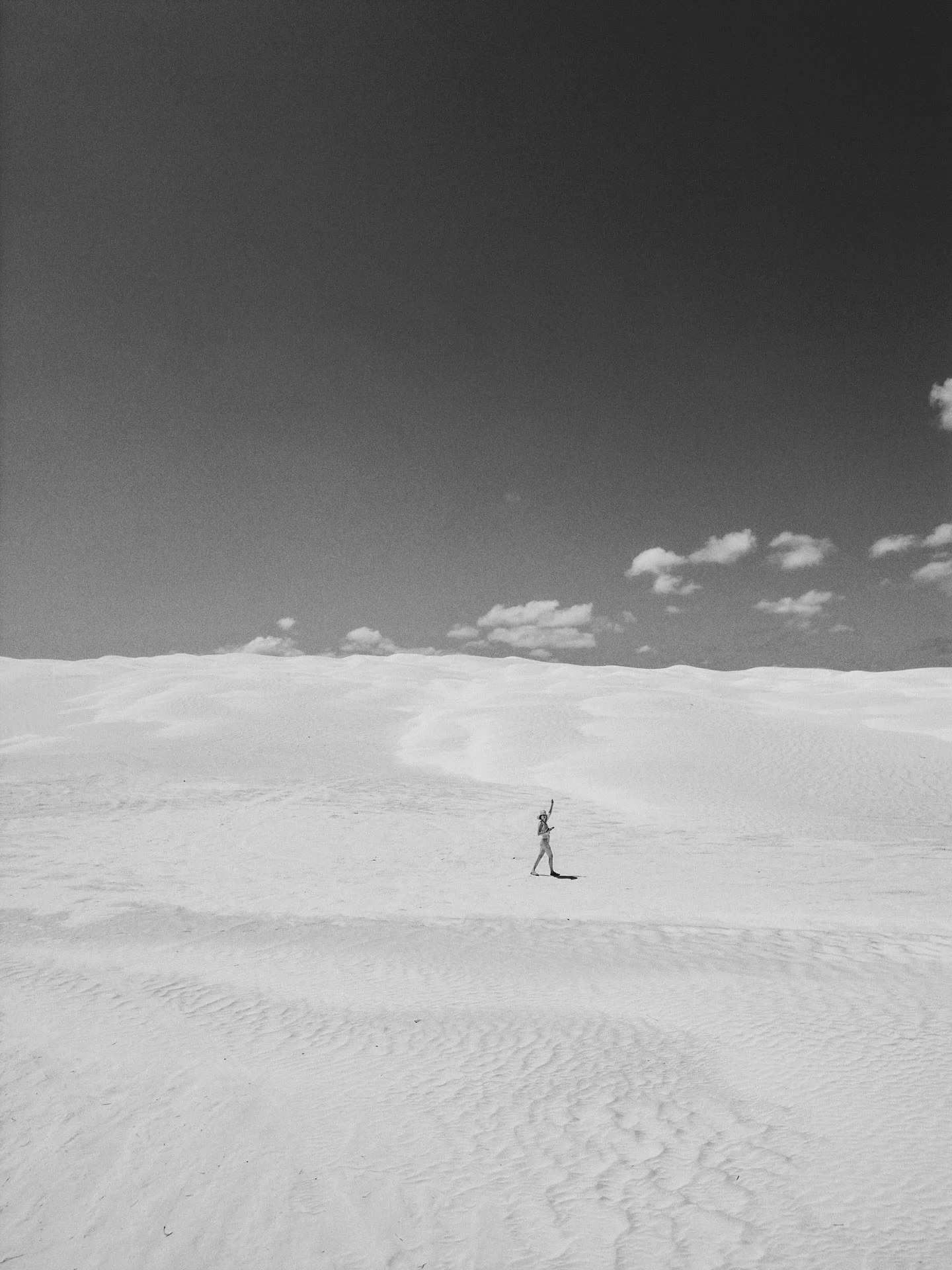 White sand as far as you can see and no one else around 🤍
#westernaustralia #sanddunes