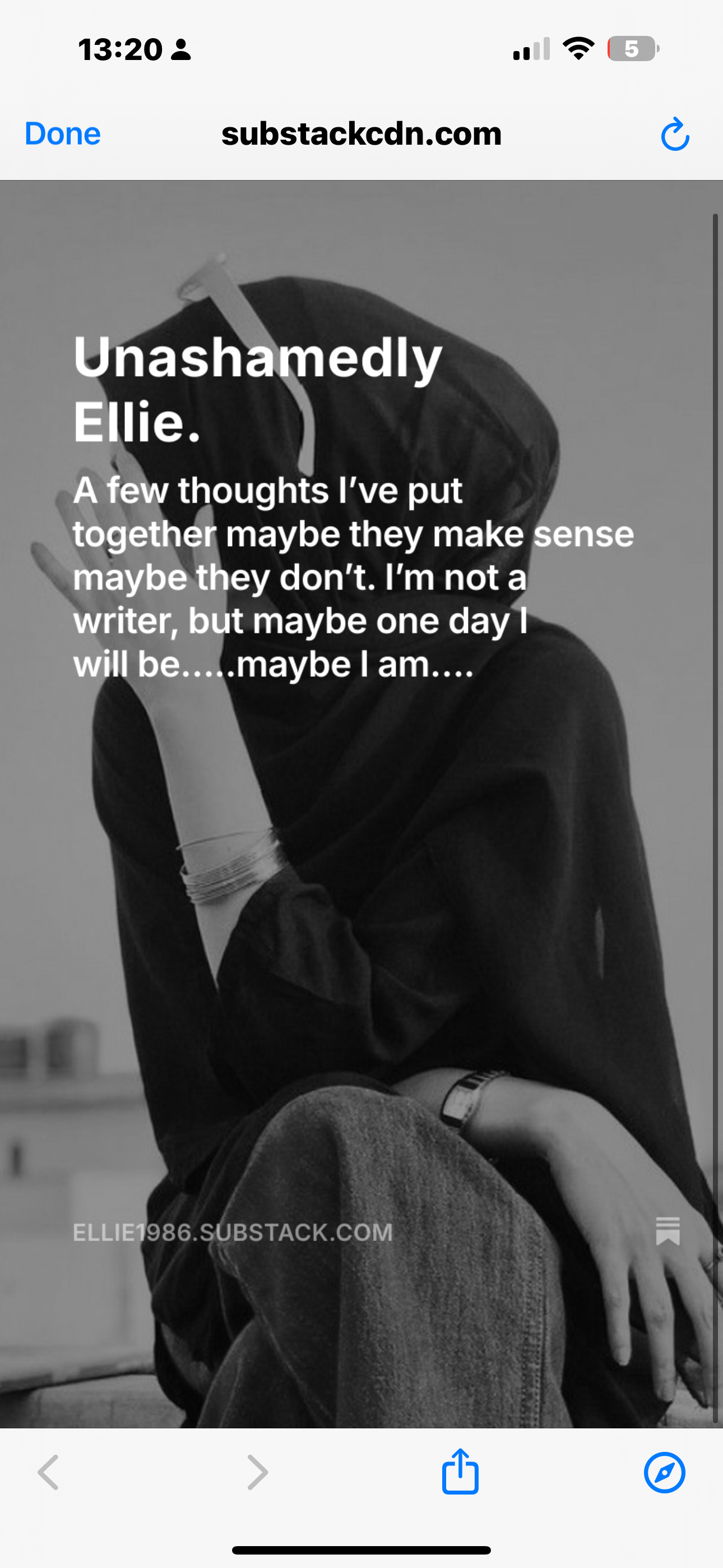 Unashamedly Ellie.