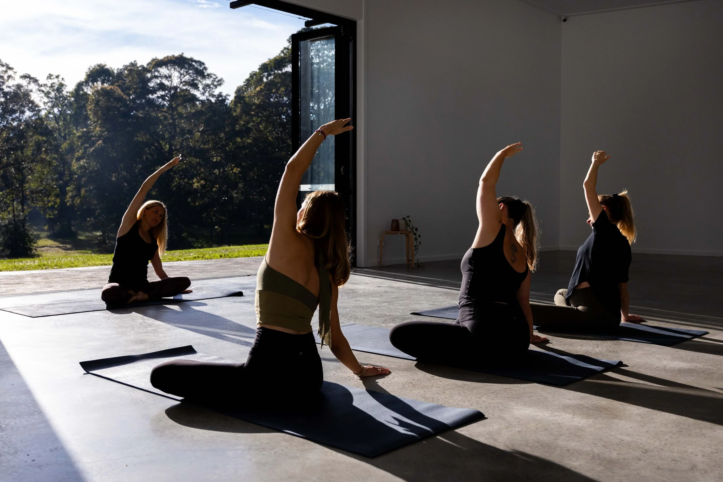 Yoga Amongst the Art