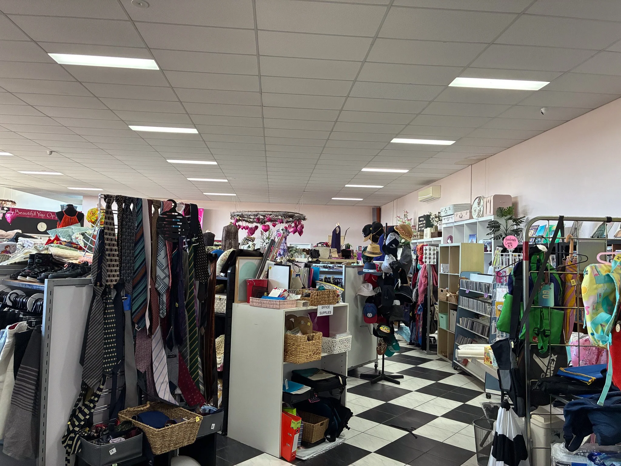 op shop interior