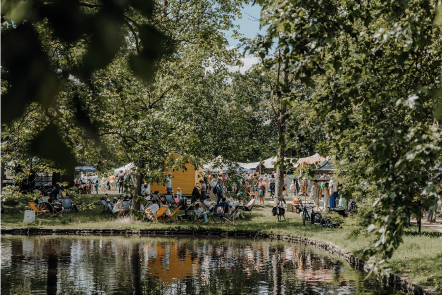 Zomer In Het Park