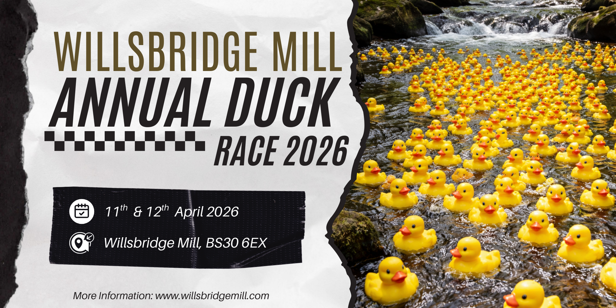 Willsbridge Mil Annual Duck Race 2026