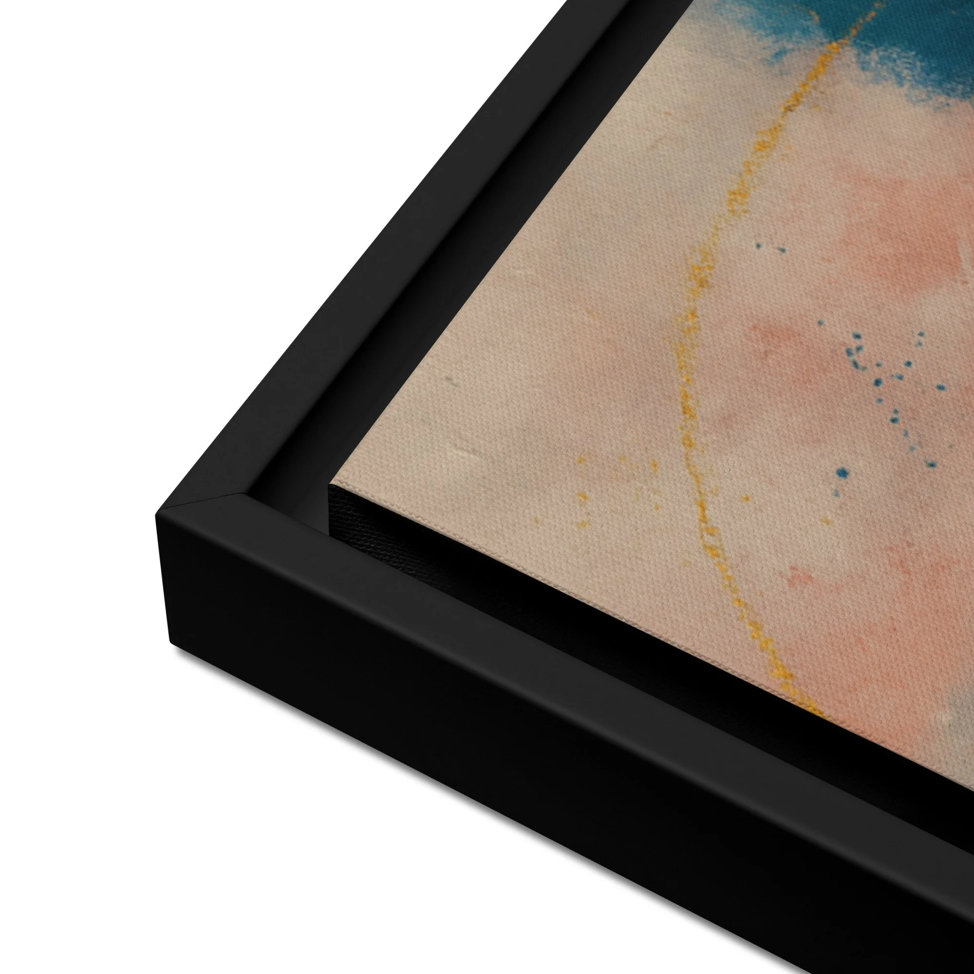 Museum of Hours : Framed Canvas Wall Art  | Modern Art (24''X36'')