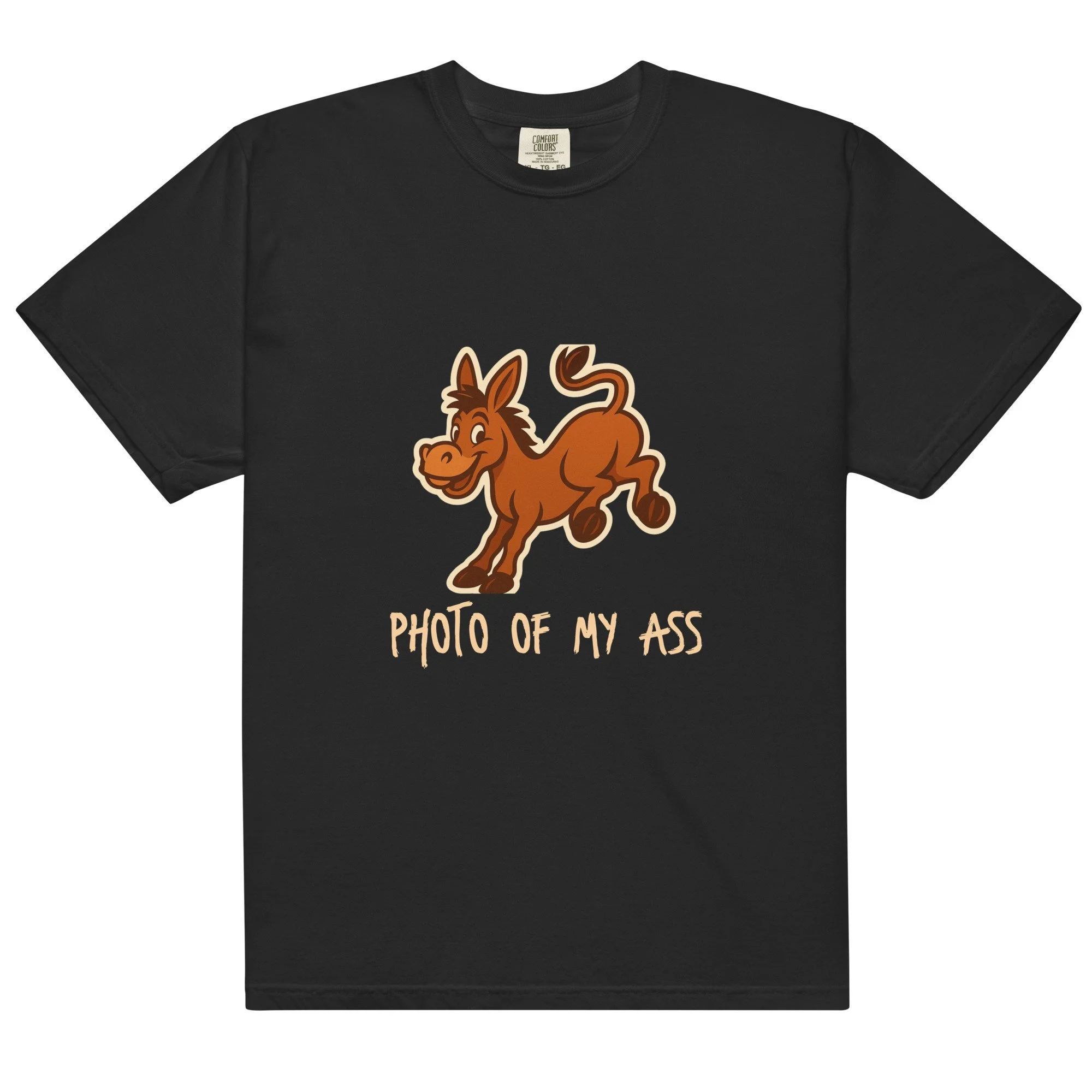 “Photo of My Ass” Funny Donkey T-Shirt – Sarcastic Gift Tee