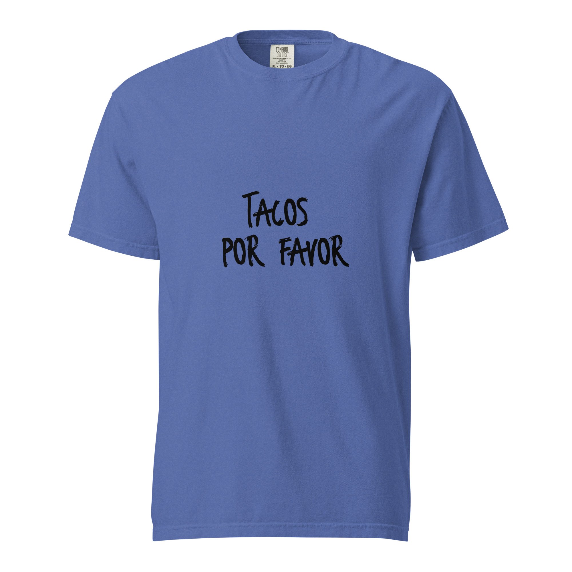 Tacos Por Favor Funny Graphic T-Shirt - Unisex Cotton Humor Tee