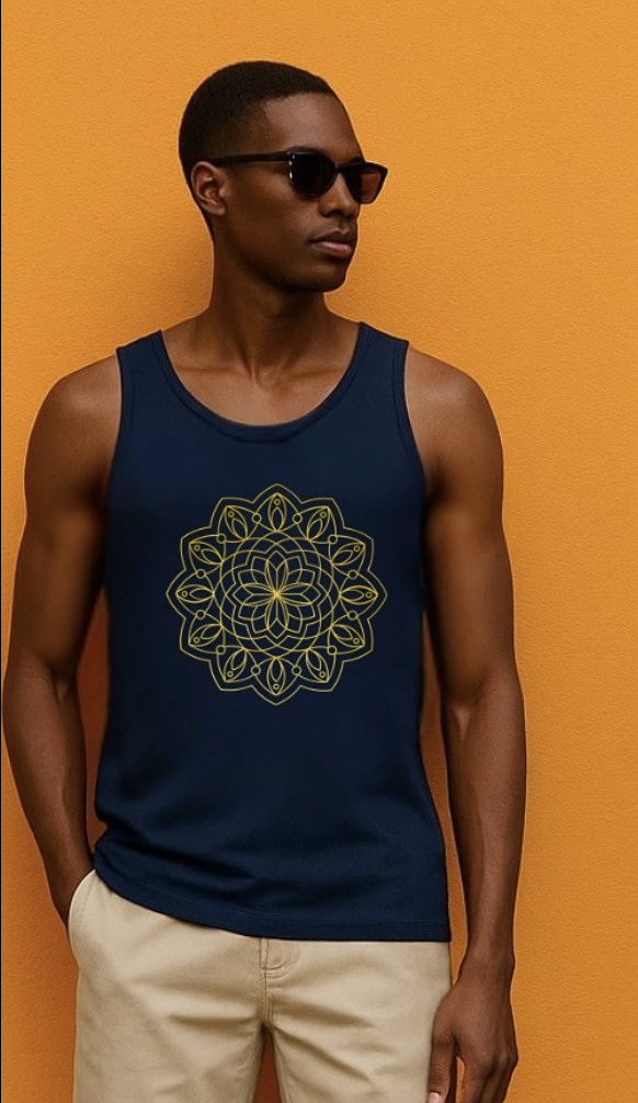 Mandala Style : Men’s premium tank top