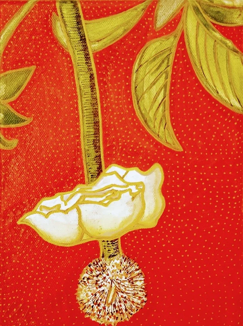 2023 Flor di Kalabaçeira 10x20 Acrylic and guache on canvas NOT AVAILABLE.JPG