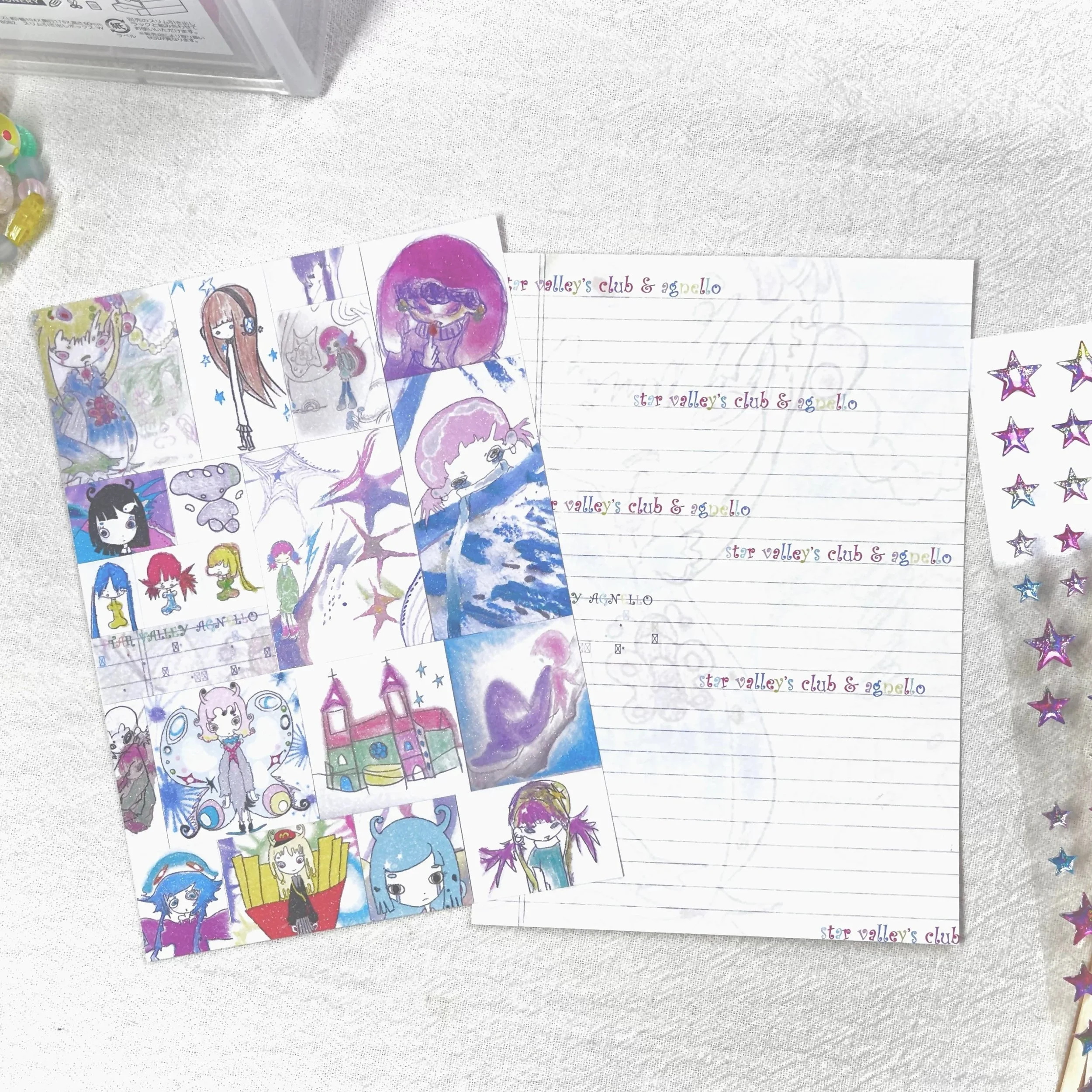 Agnello ✰ Little Girl Label Sticker