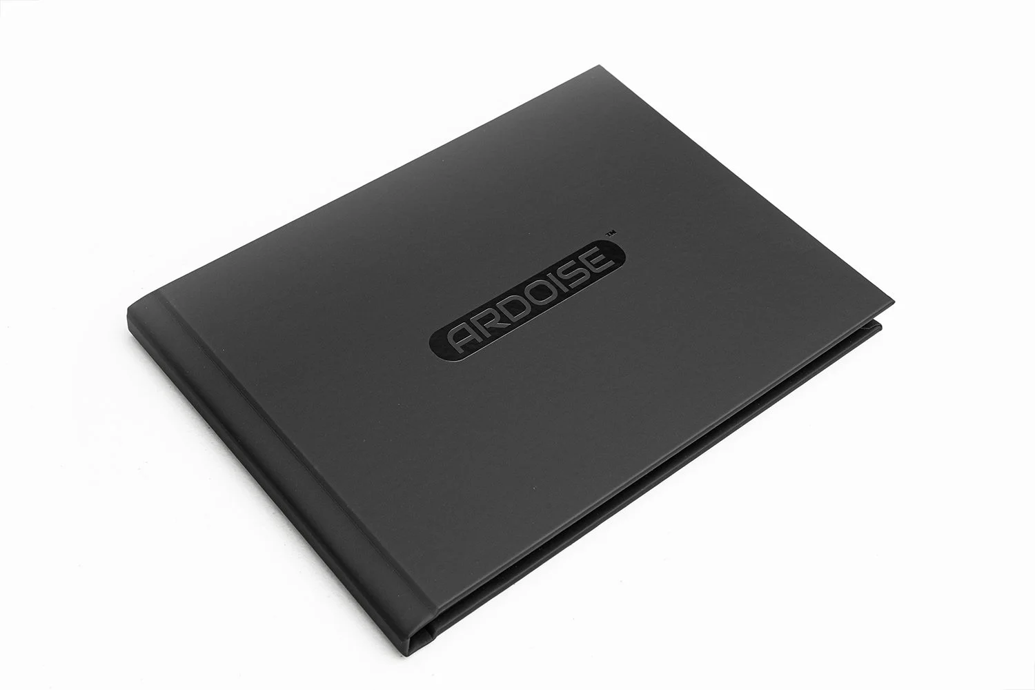 Black hardcover book with the title "ARDIOISE" embossed in the center.