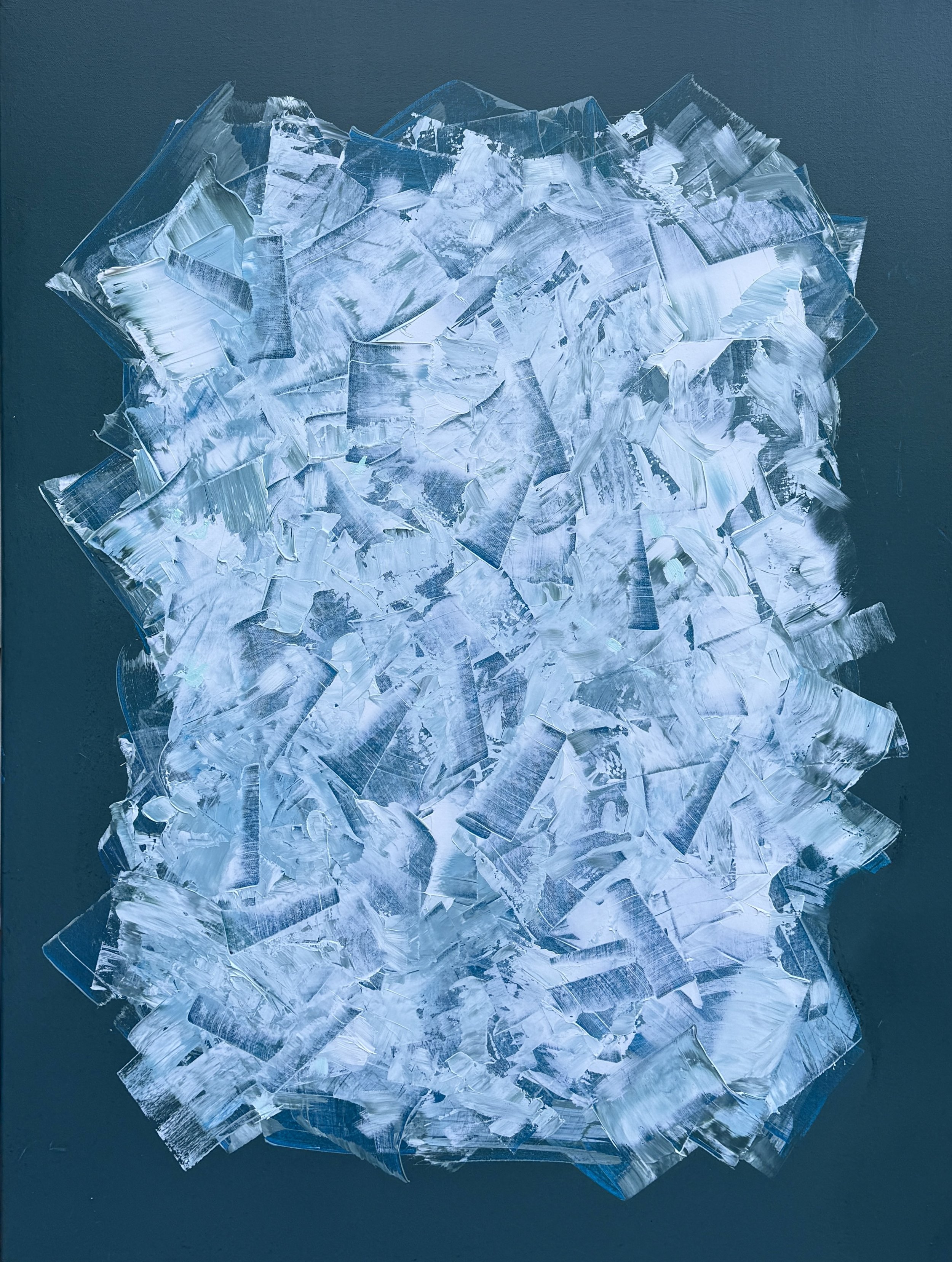  WHITE NOISE  ]36X48 $2,100 