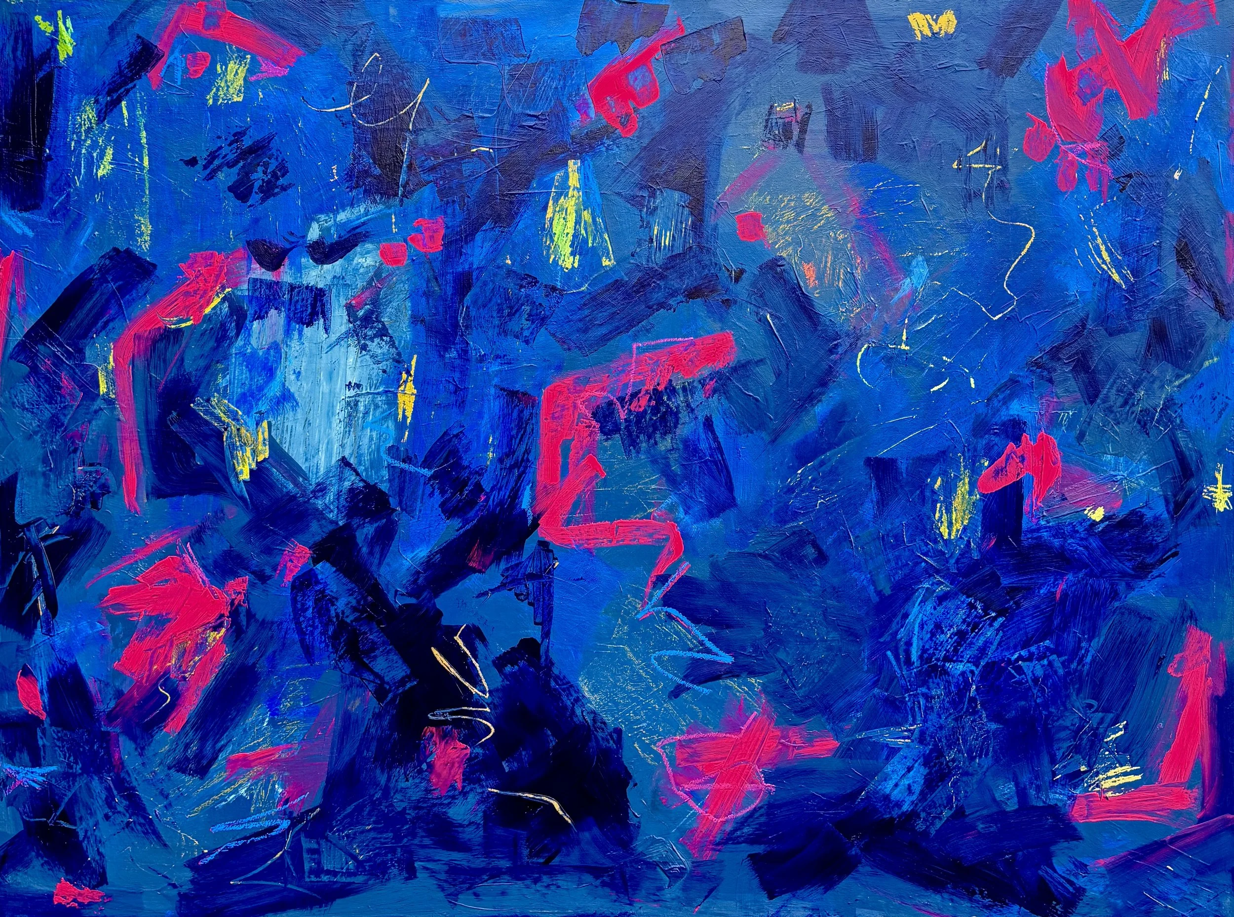  ELECTRIC DRIFT  48X36 $2,100 