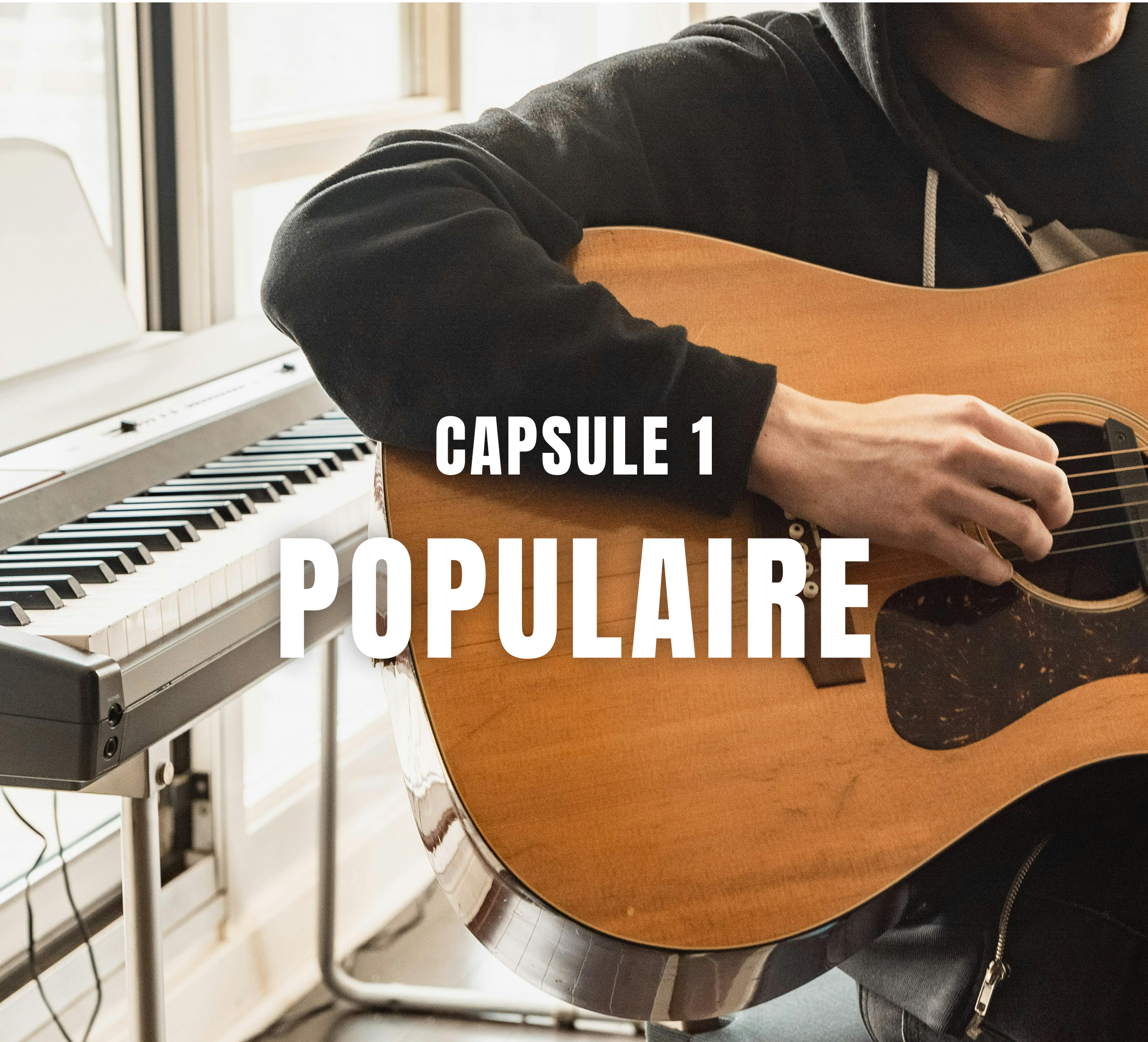 Initiation à la guitare populaire: jouer avec un pic !