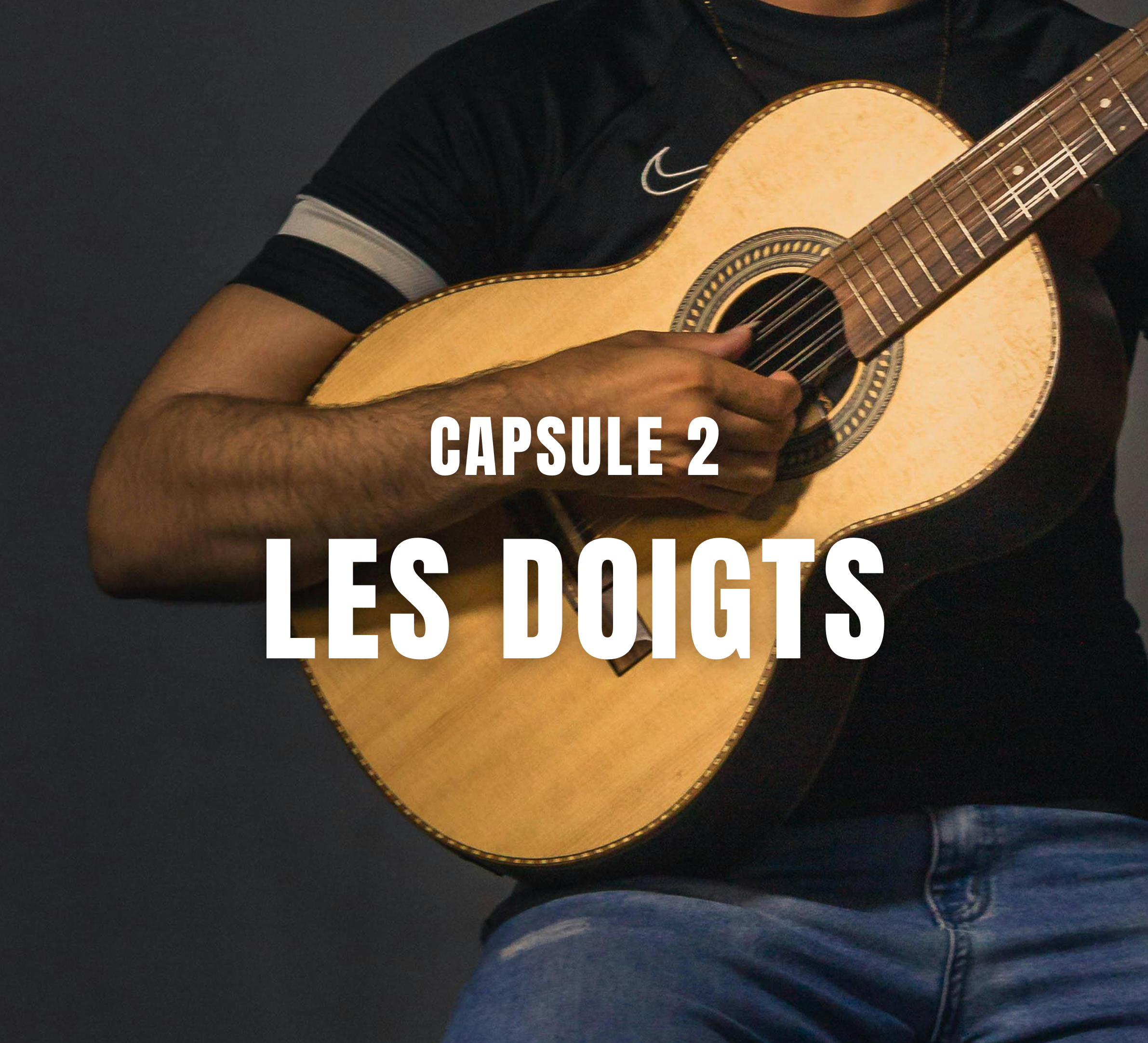 Initiation à la guitare classique: jouer avec les doigts !