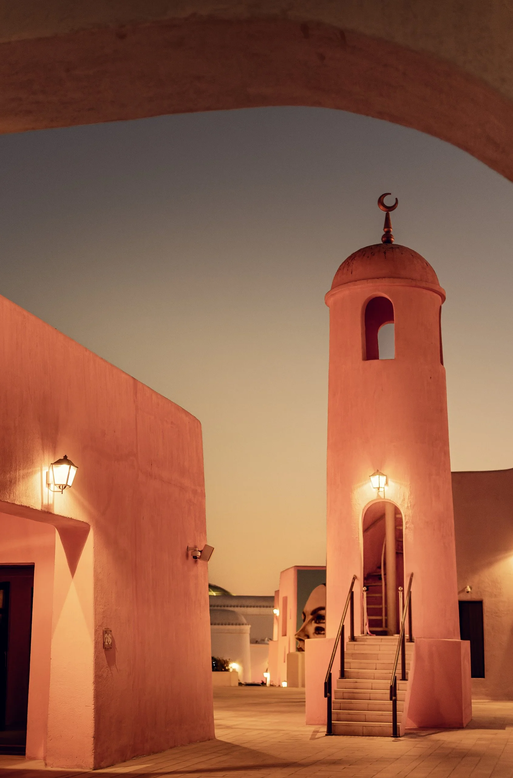 mina-district-mosque-doha-dusk-minaret-architecture