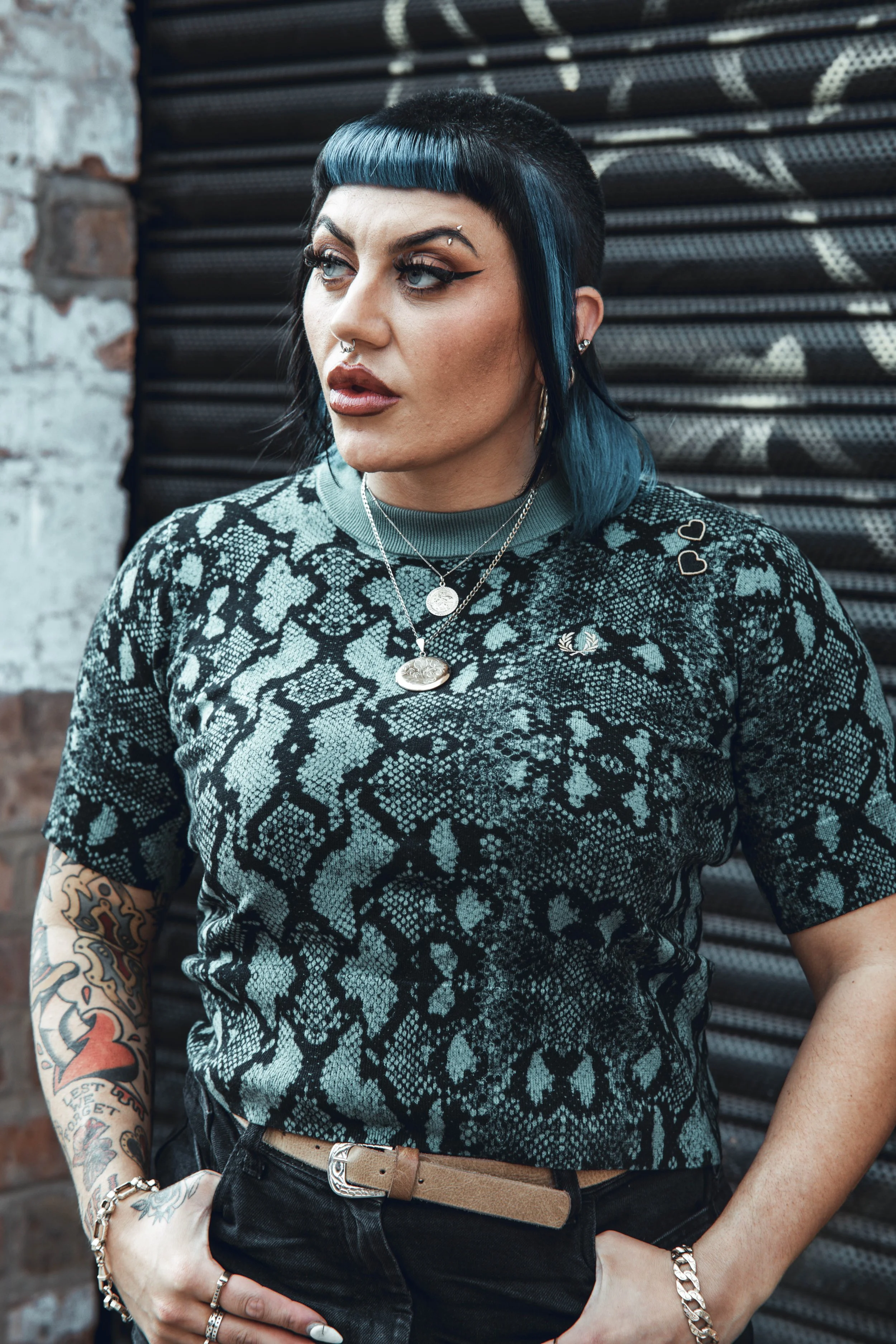 Pepsi, a skinhead girl from Birmingham,