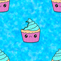 Nibbled Cupcake