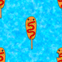 Kawaii Corndog