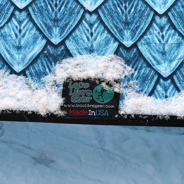 Forecast calling for 2’+ of snow, -15° temps and 20 MPH winds_ #letsgocamping Dragon Scales tarp from _locolibregear made with 1.1 Silpoly.jpg