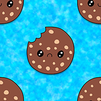 Kawaii Chocolate Cookies