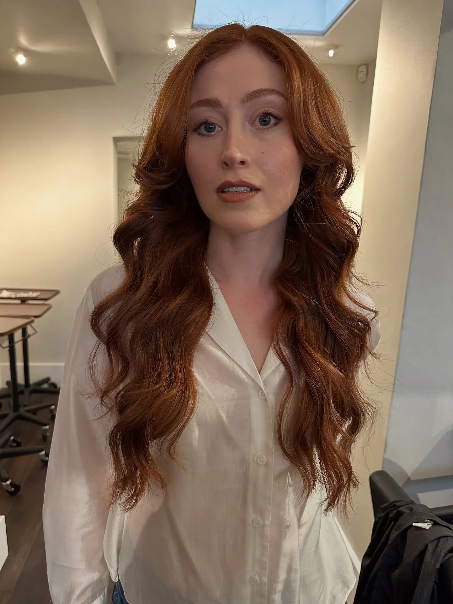 Can we just take a moment for this hair π
Dreamy blowout for @amycarey 
#connaughtvillage