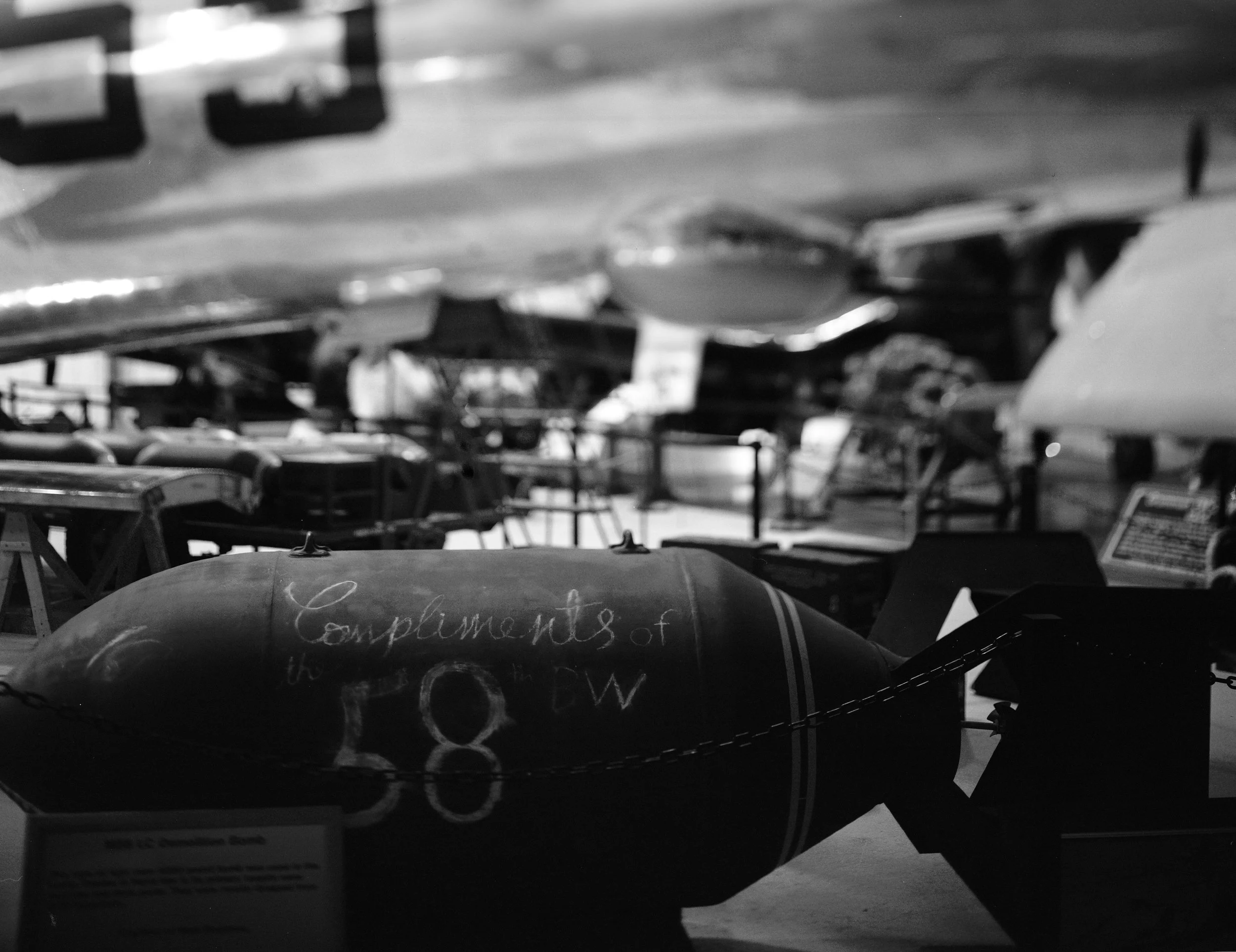 Bomb, Northeast Air Museum, Windsor Locks, CT, USA, 2025